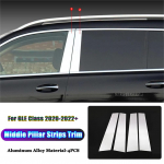 Mercedes Benz GLE GLS klassi W167 V167 X167 jaoks Autotarvikud Akna B C keskmise samba piilariribad Sisekujunduskatte For GLE Class 4PCS