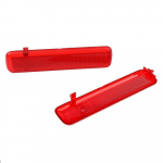 2Pcs Car Rear ide Door Trim Reflector 15183155 15183156 for Chevrolet Silverado Suburban GMC Sierra Yukon Reflective Strips 2 pcs