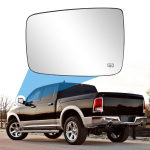 1 tk asendusosa Dodge Ram 1500 2500 2013 2014 2015-2018 jaoks K&uuml;ljepeegli klaas soojendusega Tahavaatepeegli klaas Vasak/Parem 68079363AA Left Driver Side