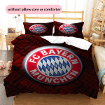 FC Bayern M&uuml;ncheni mustriga voodipesu Kodu kaunistamine S&uuml;nnip&auml;evakingitus (1 * tekikott + 2 * padjap&uuml;&uuml;r, ilma t&auml;idiseta) 200x220cm