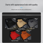 Sametist autovaibad: Sobib uutele ja vanadele BMW 1., 3. ja 5. seeria mudelitele - Mudel 525136320, Juhipoolne.