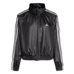 Adidas Dance kootud jakk Kolme triibuga Dance seeria Spordikasual T&otilde;mblukuga p&uuml;stkraega jakk Naiste jakk KS0039 S