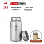 KEITH titaanist laia suuga veepudel