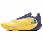 Li Ning Wade All City 13ENCORE Low top Basketball Shoes Men's Milk Sand Crown Blue ABAV043-2 45