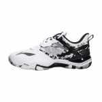 Li Ning Cushioning Slip Resistant Abrasion Resistant Low top Badminton Shoes Men's AYTV063-1 45