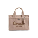 Coach Cargo 26 Tikitud Logo T&otilde;mblukuga Suure Mahutavusega L&otilde;uend Sat&auml;&auml;nnahast Kandekott Ostukott Naistele Kandekott Looduslik CP164-LHVRA Basic Set (Bag+Dust Bag)