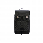 Coach Track 27 Monogrammiga L&otilde;uendist ja Nahast Seljakott Meeste Seljakott S&uuml;si C2712-QBMI5 Basic Set (Bag+Dust Bag)