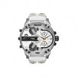 Diesel Armor Series Eye Of Serenity Kell Kvartsliikumine Vaikrihm Valge sihverplaat Suur sihverplaat Meeste kellad DZ7401 White