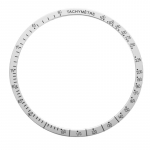 OMEGA Speedmaster sarja alumiiniummetallist k&auml;ekella raami metallist skaalar&otilde;ngas K&auml;ekella v&auml;limine r&otilde;ngas Aksessuaar Meeste k&auml;ekella osad Aksessuaarid 38.5x34mm