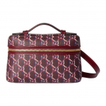Gucci Eemaldatav &Otilde;larihm T&otilde;mblukuga Sulgemine Nahast &Auml;&auml;ris Mini K&auml;ekott Naiste k&auml;ekotid Punane 795058-FADM0-6242 Basic Set (Bag+Dust Bag)