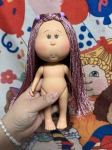 Kummist Nukk Kartulinukk Mia 25cm T&auml;ielikult Liimitud Tuleb Juhuslike Riietega Nukk Saab Riietuda Vaatamismudel Laua Ornament gray