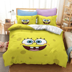 Uus 3D multikas K&auml;snakalle Ruutp&uuml;ksid Tekikott Padjap&uuml;&uuml;rid &Uuml;heinimese T&auml;is Suuruses Kuninga Suuruses Voodipesukomplekt Pehme Voodipesu Voodiriided 140x200cm