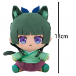 Maomao apteek Anime pehmem&auml;nguasi Maomao pehmem&auml;ng pehme t&auml;idisega padi Puuvillanukk Maomao figuur Cosplay m&auml;nguasi Diivanipadi Anime kingitus 18cm