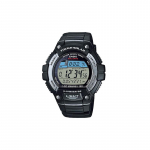 Casio STANDARD Seeria Retro Mood Lihtne Klassikaline P&auml;ikeseenergia Sammulugeja Veekindel ja P&otilde;rutuskindelmehhanism Kvartsmehhanism Vaikstrap W-S220-1AJH must