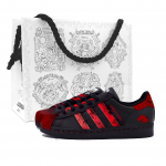 Adidas Originals Superstar 2 Battle Horse Gorun, Punane J&auml;nes Hobune, T&auml;he J&auml;lg Tulevik JI0079(Team25-008SG) 38⅔