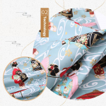 Jaapani Geisha Disain Mustriga Kangas Pronksjas Kangas Isetegemise &Otilde;mbluskotile Kimono Cheongsam Craft Teppimise Lapimaterjal 1M