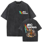 Arc Raiders &Auml;rge laske Ma olen s&otilde;bralik Vintage Pesitud T-s&auml;rk Unisex Naistele Puuvillane &Uuml;le suuruse M&auml;nguf&auml;nni Kingitus Naistele Ja Unisex T-s&auml;rgid L black