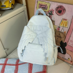 Stiilne inglikoti seljakott Magus koolikott Lihtne nailonist kerge maksimaalne reisikott Korea lukuga &otilde;lakott Vabaaja kott 32X13X40CM sinine