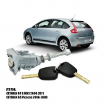 Vasakpoolne esiukseluku silinder 2 v&otilde;tmega Citroen C4 2004-2011 Picasso 2006-2008 jaoks