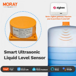 MORAY ME201WZ ZigBee Veepaagi Vedelikutaseme Andur WiFi Ultraheli Traadita Kaugdetektor Alarmsignalisatsioon US No Zigbee Gateway