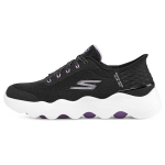 Skechers Go Walk Massaažifit Slip-Ins V&otilde;rkkangas Spordimugavus Madalad Vabaajas Jalan&otilde;ud Naiste tossud Must Valge 124916-BKLV 35