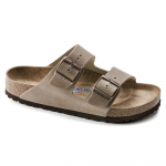 Klapid Birkenstock Arizona Soft Footbed Oiled Leather Tabacco Brown kitsad naiste/meeste (0552813) 35 beež