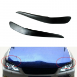 Auto esitulede katte kulmud silmalaugude viimistluskleebis Lexus IS200 IS300 RS200 1998-2005 jaoks must