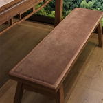 Paksenatud sametine pikk pingipadi libisemisvastane t&auml;ispuidust tooli istmepadi hotelli s&ouml;&ouml;gitooli padi aiaterrassi diivani istmepadi 30x80cm
