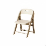 Kokkupandav du&scaron;itool Kokkupandav seljatoega tool Ruumis&auml;&auml;stlik vannitoatool eakatele inimestele, Khaki White 25CM