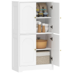 K&ouml;&ouml;gikapp, k&otilde;rge kapp 2 reguleeritava riiuliga, k&ouml;&ouml;gibuffee 4 kaarja uksega 60 x 30 x 110 cm, valge 60 x 30 x 110 cm valge