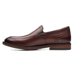 Clarks Unstructured Seeria Nahast Kerged Hingavad Slip-On Vabaaja Mokassiinid Meeste Mokassiinid Pruunid 261690208 40 black