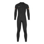 Meeste 1,5 mm t&auml;ispikkade varrukatega m&auml;rg&uuml;likond eesmise lukuga Sukeldumine Surfing K&uuml;lma vee ujumine UV-kaitse Small black