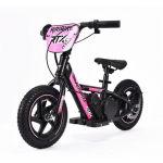Elektriline t&otilde;ukeratas lastele RIRIBIKE RTX3 24V (12 ), Roos, Liitiumaku, 100W mootor, Ketaspidur