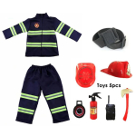 Laste Tulet&otilde;rjuja Cosplay Kost&uuml;&uuml;m Poisid T&uuml;drukud Halloweeni Karnivali Peo Sam Tulet&otilde;rjuja &Uuml;likond T&ouml;&ouml;riided J&otilde;ulukink Kids1500cm