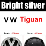 BSF1 2026 Kuumad Embleemid VOLKSWAGEN VW 2026 Kuum B5 1TK ABS Auto Esiv&otilde;re Pagasiruumi Embleem Logo Tiguanile 2017 2018 2019 2020 A dc2 1Pc Front tumehall v&auml;rv