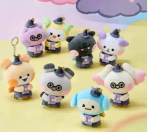 [Ametlik] 2026 ATEEZ koos LINE FRIENDS MIGHTEEZ WONDER ROOM POP-UP POE kaupadega 032 PLUSH KEYRING / Saniyo