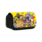 Cuphead Multifilm Kahekihiline Pliiatsikott Lapsed &Otilde;pilased Suure Mahutavusega Nailonist Koolikott Cuphead Double-Layer Pencil Case