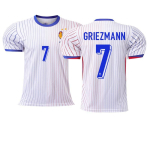 Prantsusmaa Euro Cup V&otilde;&otilde;rsil Jalgpallis&auml;rk Mehed Naised L&uuml;hikeste Varrukatega Jalgpallis&auml;rk Mbapp 10 Griezmann 7 Giroud 9 20 white