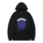 Unisex Kapuutsiga sviiter &auml;mblikupildiga L&otilde;tv l&otilde;ige Pikkade varrukatega Pullover Talvine Small must