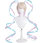 M&auml;ng NEEDY GIRL OVERDOSE KAngel Cosplay Kost&uuml;&uuml;m T&auml;ielik riietekomplekt Meremehe &uuml;likond Jk vormiriietus Laseriv&auml;rvi seelikud Pael Parukas &dagger; XS（old） white