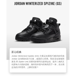Jordan Spizike Talvine Black Cat GS FD4653-001 36.5 black