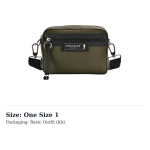 LONGCHAMP Le Pliage Energy Pol&uuml;amiid Kaamerakott, Crossbody kott, &Otilde;lakott V&auml;ike Meeste Armee Roheline 20034HSR892 One Size 1