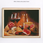 5D Teemantmaal T&auml;ispuurimise &uuml;mmargune toit Teemantmosaiik Sale Cartoon Pictures 20X30