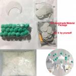 Beebivoodi hoidik, k&otilde;ristid, kronsteini komplekt isetehtud voodikella materjalipakett beebi m&auml;nguasjad v&otilde;revoodi, kellav&auml;rk