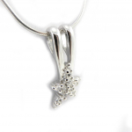 Altesse [G6902] - Collier Argent 'F&eacute;&eacute;rie' valge