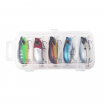 5tk/karp 5,5cm 8g Crankbait-p&uuml;&uuml;gilant Kunstlik k&otilde;va v&auml;ndaga s&ouml;&ouml;t Topwater Vobbleri kalastustarbed 5.5cm 8g