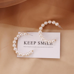 Uus Pearl Versatile Choker kaelakee mitmekihiline kaelakee moodne rangluu kett Earring