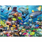 Sea World Dolphins Teemanttikandid Troopical Fish Teemantmaal Ristpistes Euroopa 20X30CM
