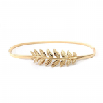 Lehtmetallist pandlaga rihmad naistele naistele elastne v&ouml;&ouml;rihm Naiste kuldsed h&otilde;bedased &otilde;hukesed v&ouml;&ouml;d kuld