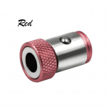 3 v&auml;rvi puuriteraga puurit&ouml;&ouml;riist sulamist kruvikeeraja otsikud universaalsed korrosioonivastased magnetr&otilde;ngad punane